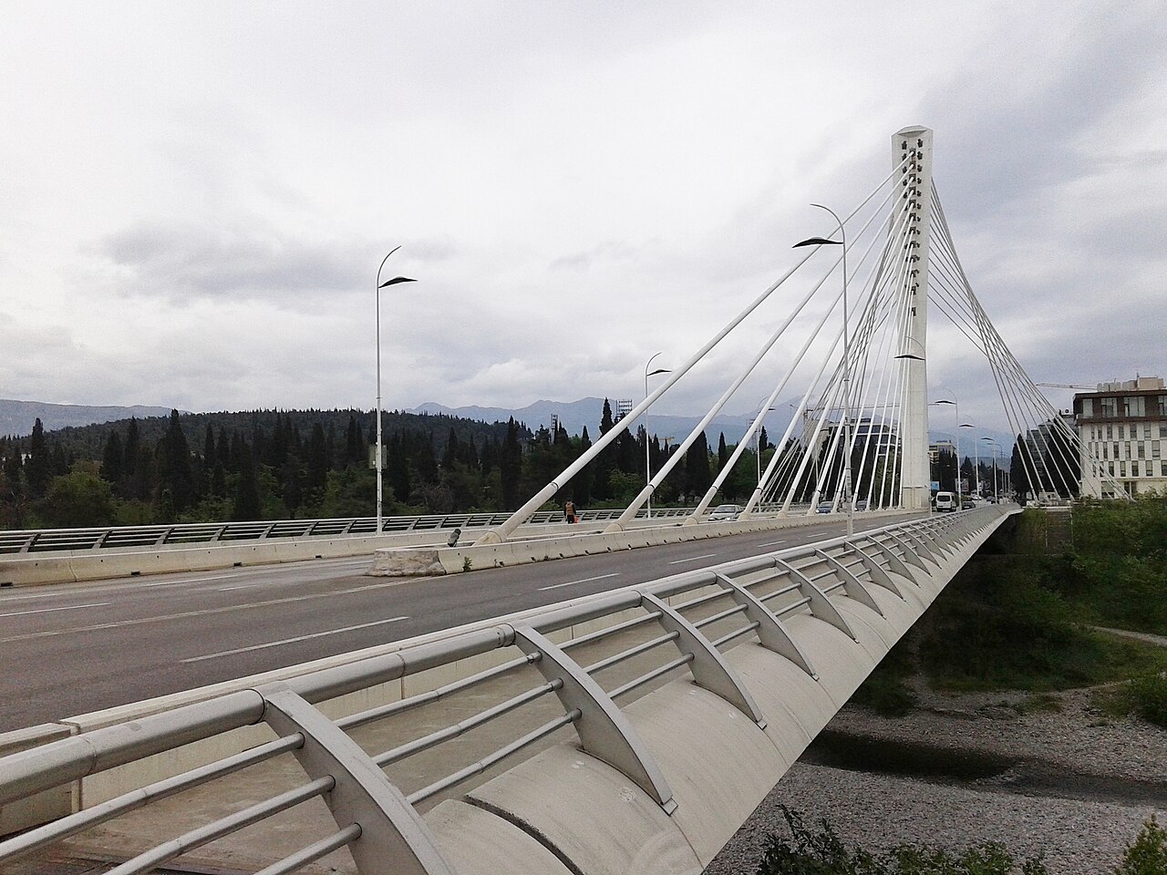 Millennium Bridge in Podgorica